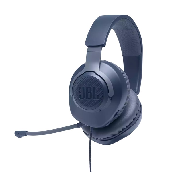 JBL Quantum 100 kék vezetékes gamer fejhallgató JBL Quantum 100 kék vezetékes gamer fejhallgató