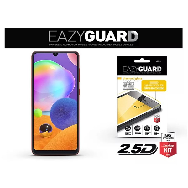 EazyGuard LA-1670 2.5D Samsung A31 kijelzővédő üveg EazyGuard LA-1670 2.5D Samsung A31 kijelzővédő üveg