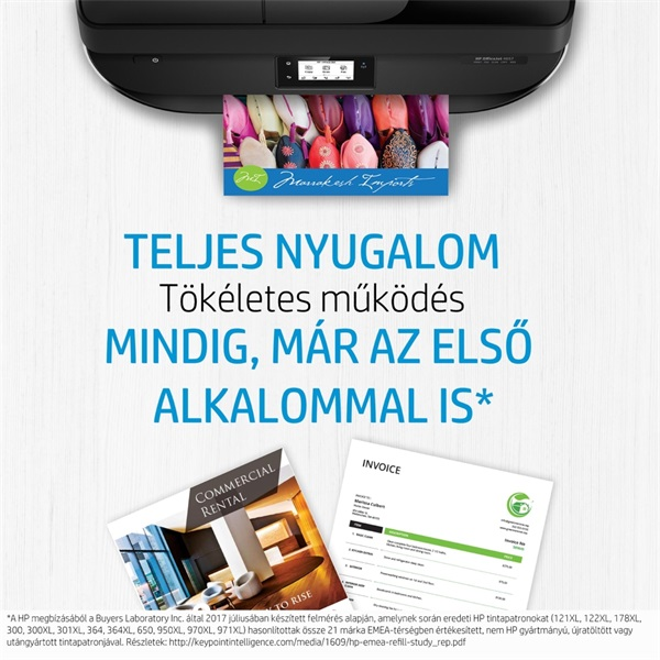 HP C2P07AE (62XL) háromszínű nagykapacítású tintapatron - 3