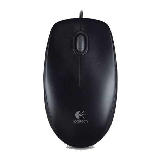 Logitech OEM B100 USB fekete egér - 1